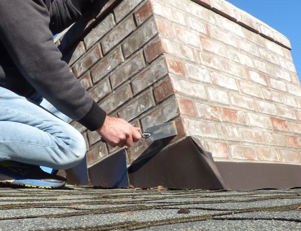 Expert chimney repair and flashing installation preventing water leaks and structural damage